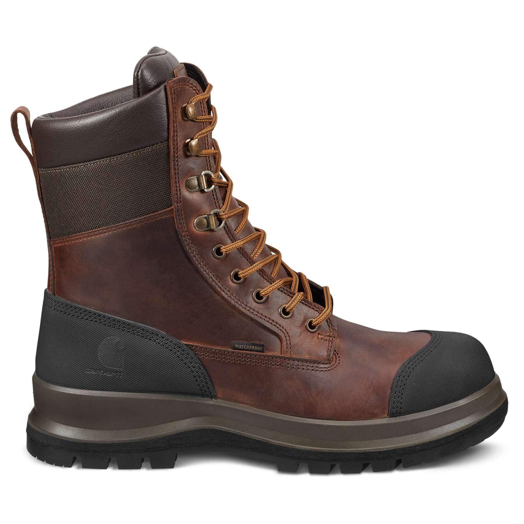 CHT Special Offer Detroit 8 Inch Work Boots F702905 Pack - Detroit S3 Waterproof Composite Safety Toe High Leg Work Boots + 3 Pack CHT Socks