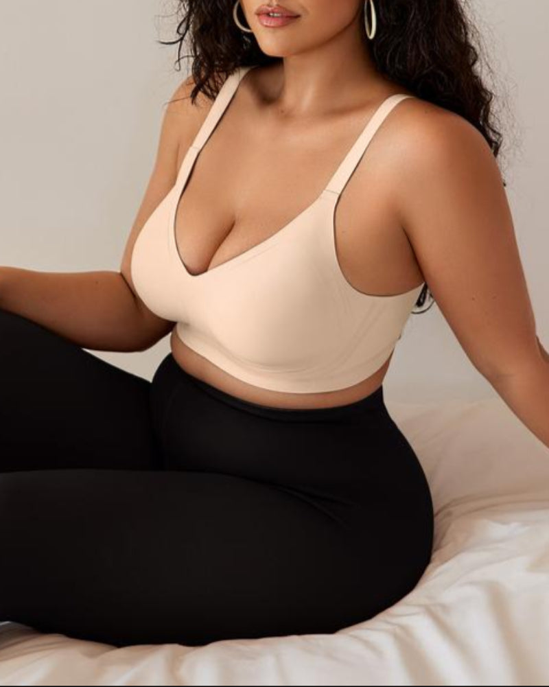 Seamless Soft Comfort Jelly Strip Wireless Bra