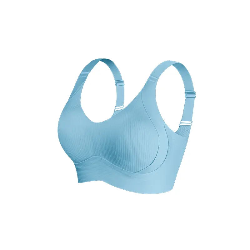 Women's Solid Wireless Comfort Push Up Bra
