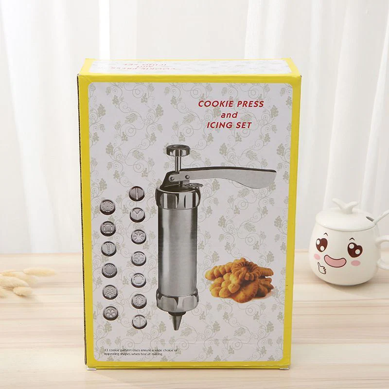 Stainless Steel Cookie Extruder Piping Tool
