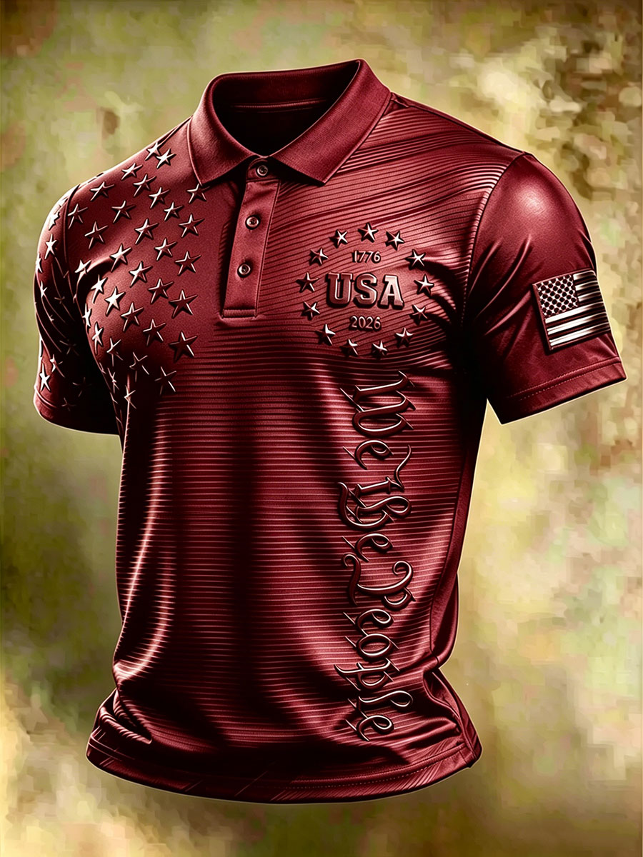 Men's American 250 polo shirt