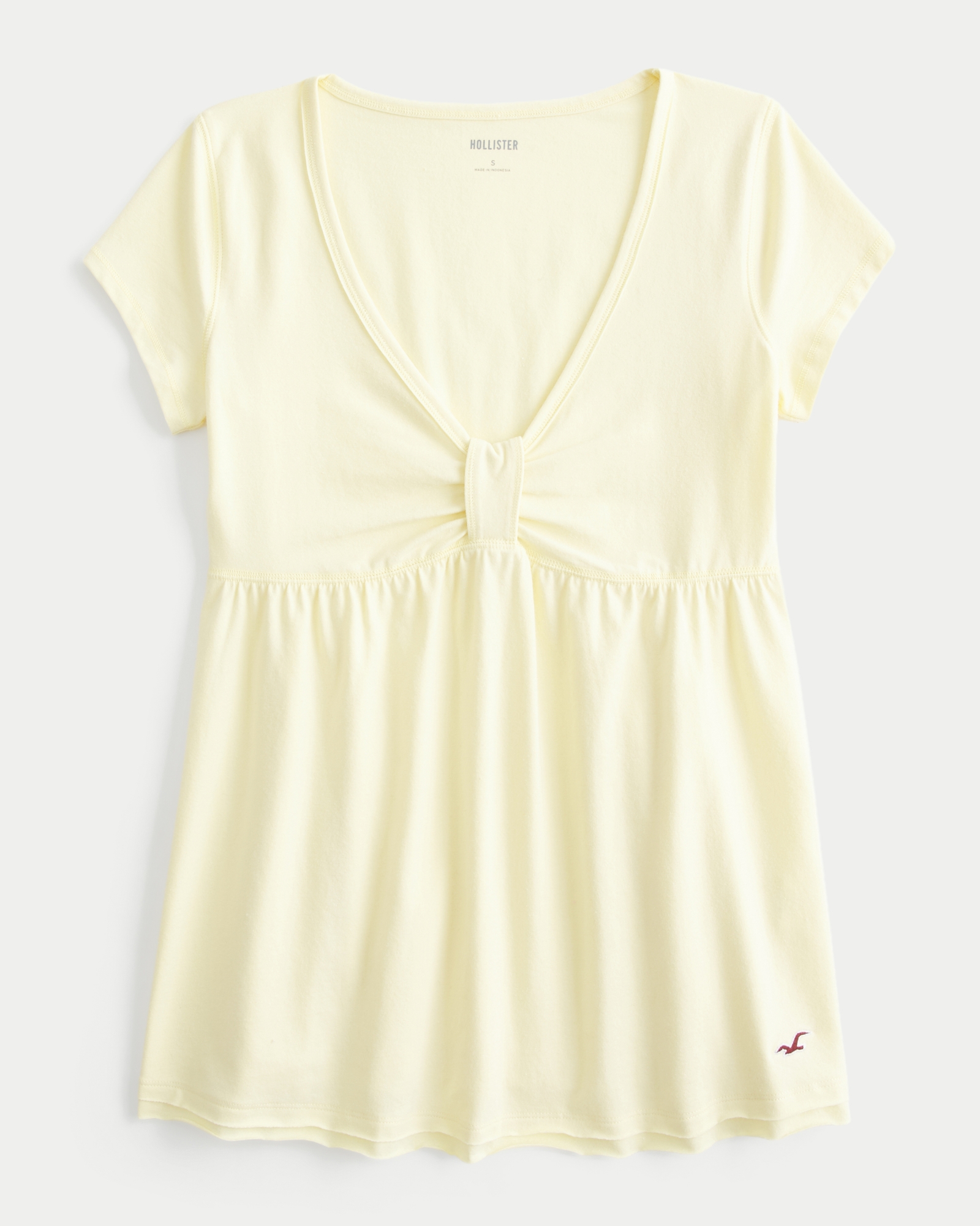 Easy Short-Sleeve Babydoll Top