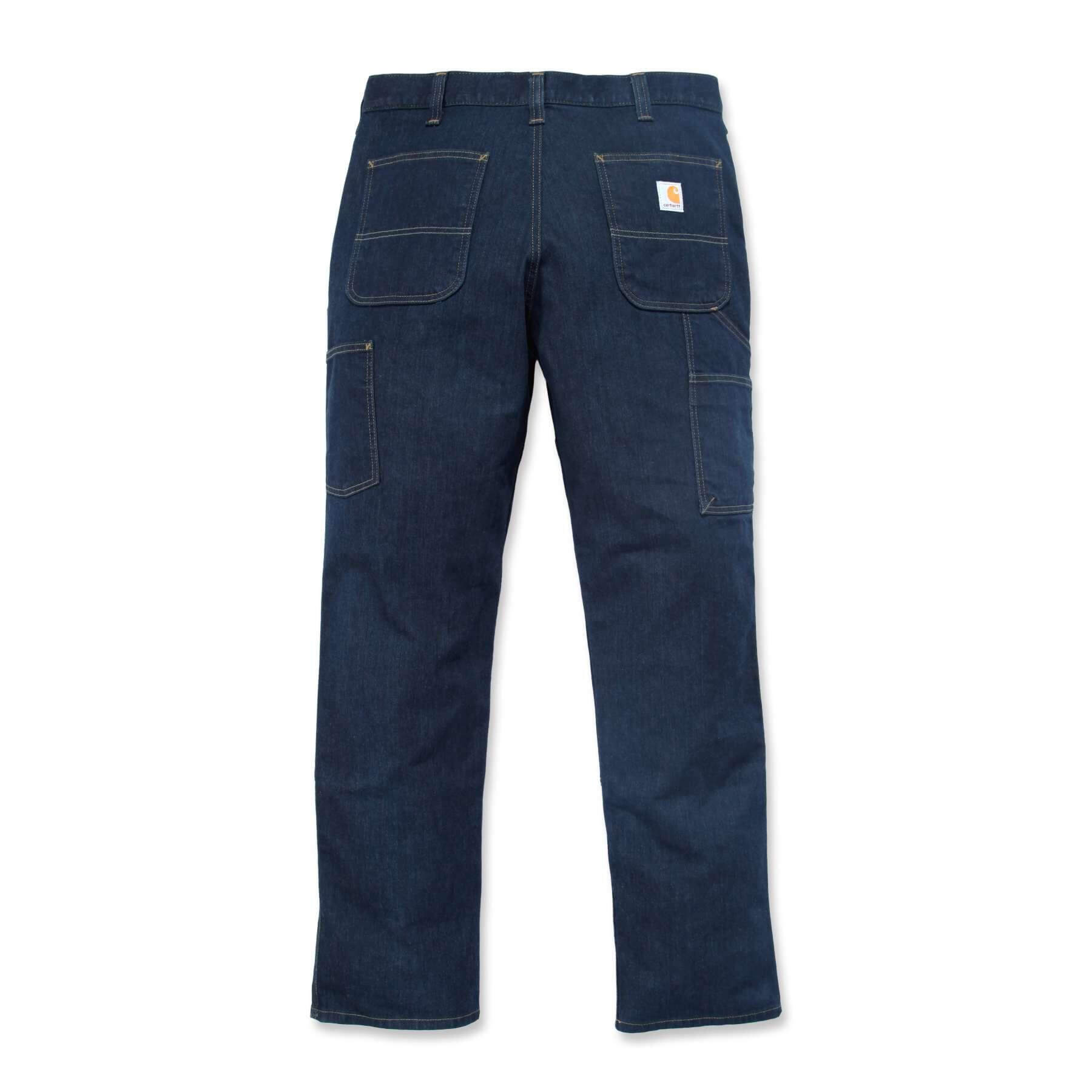 CHT Relaxed Fit Straight Leg Double Front Utility Jeans 103329