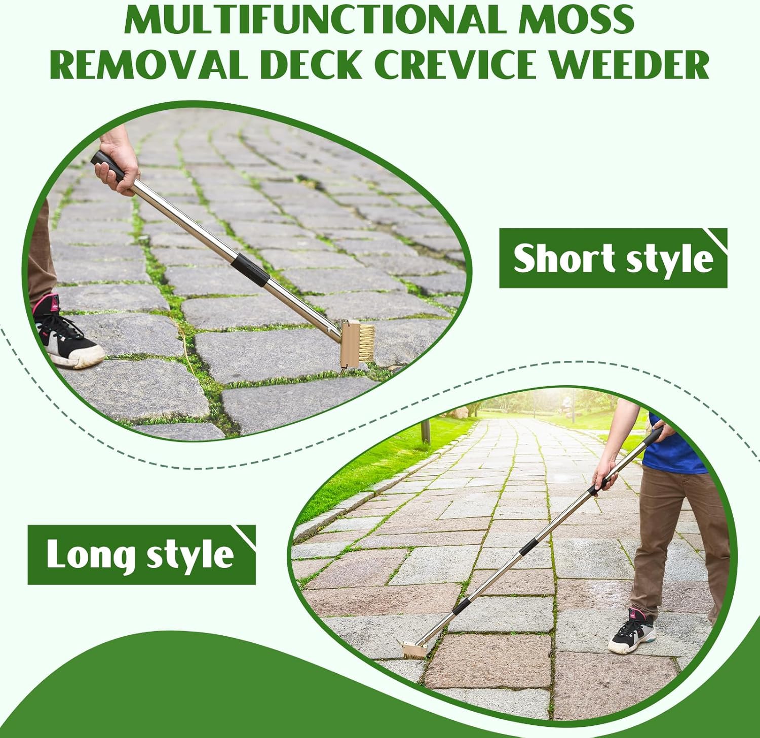 Adjustable Stainless Steel Crack Weeder