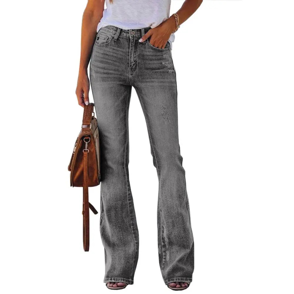 Women's High-Waisted Stretch Jeans