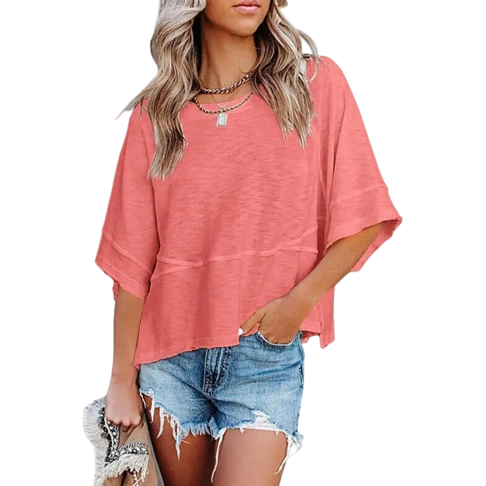 🌀🌀🌀Women's Batwing Half Sleeve Top