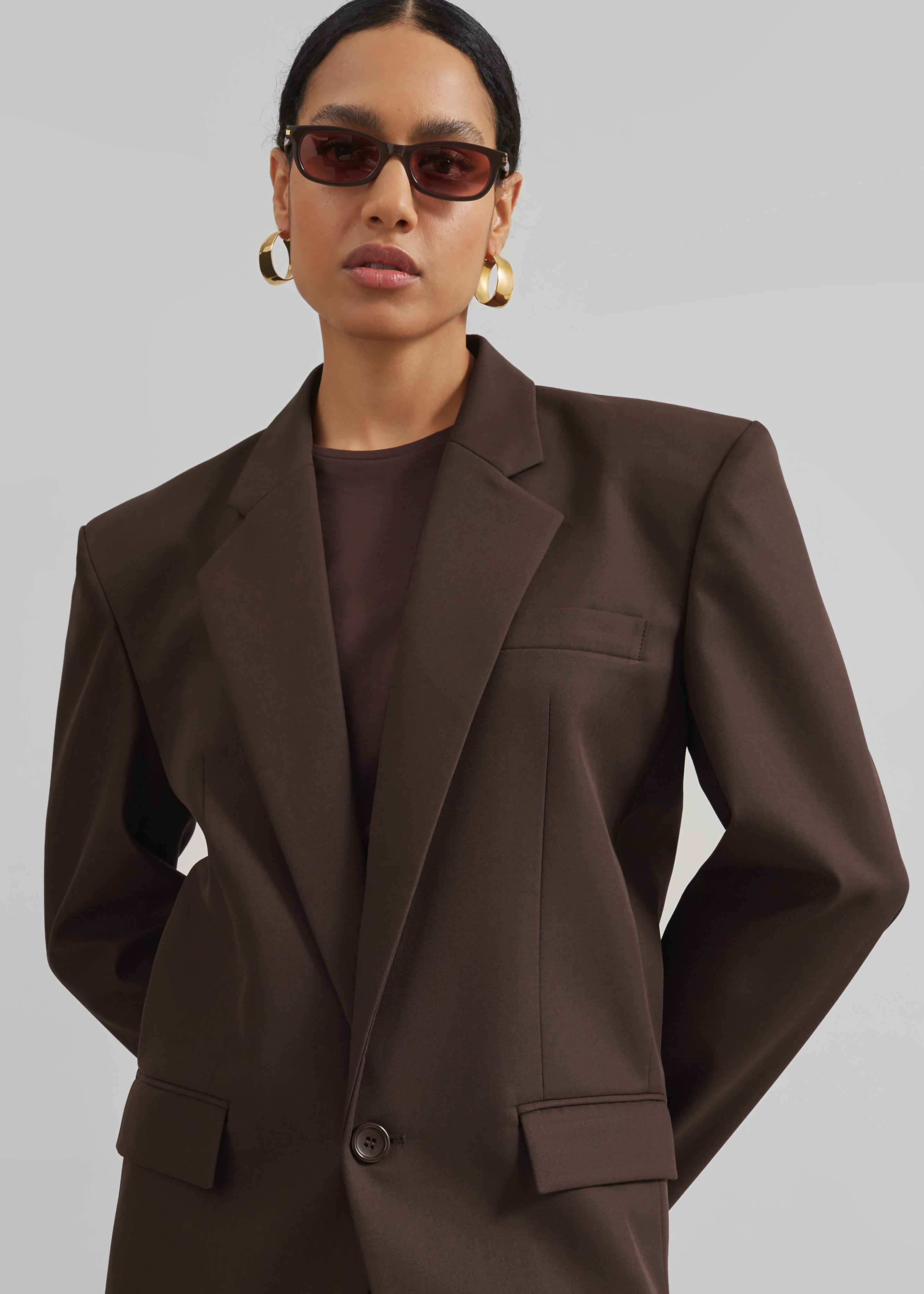 Jun Blazer - Brown