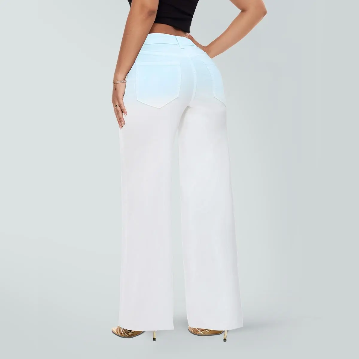 ⚡ Mid-Low Rise Baggy Jeans for Women 🔥
