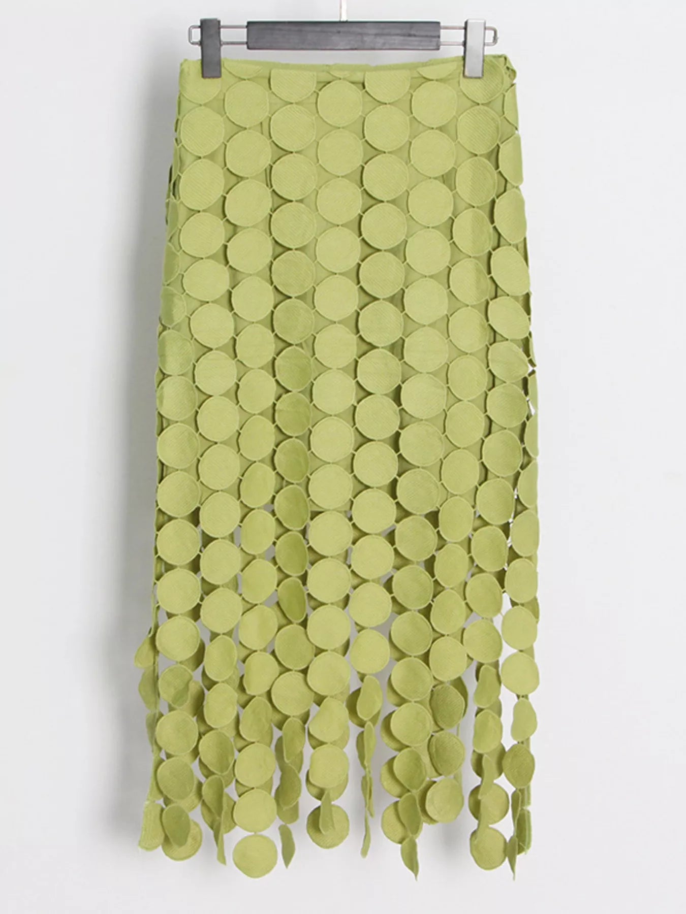 Fringe Midi Skirt