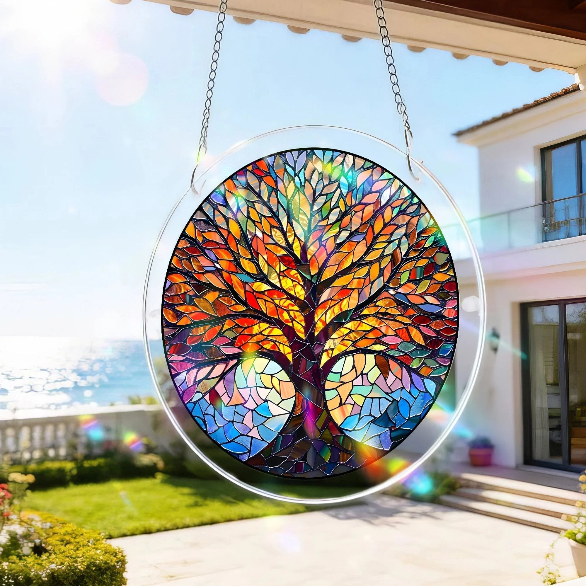 🔥LAST DAY SPECIAL PRICE☀️Acrylic Jigsaw Puzzle Suncatcher 80 Pieces