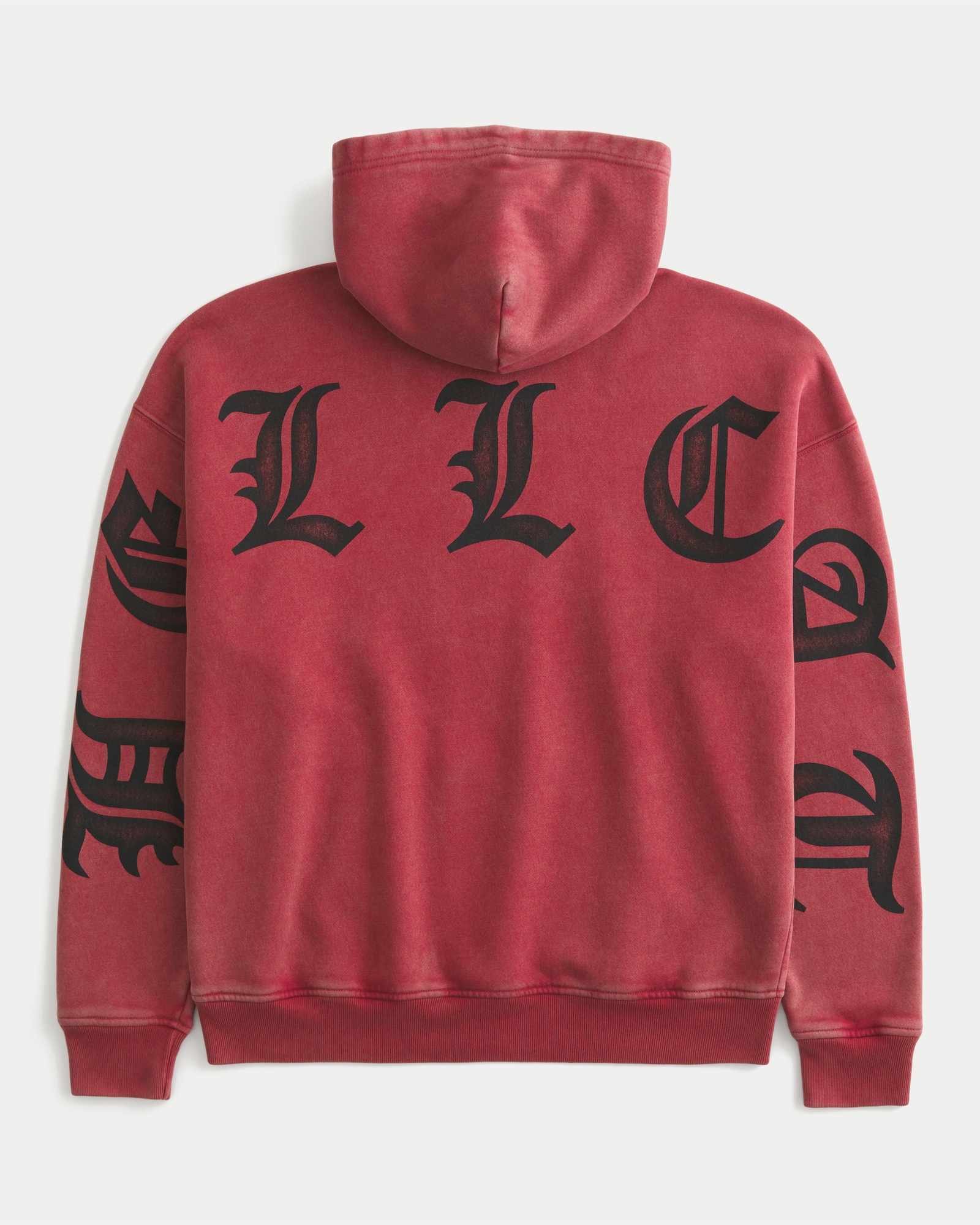 Boxy Dodge Demon Graphic Zip-Up Hoodie