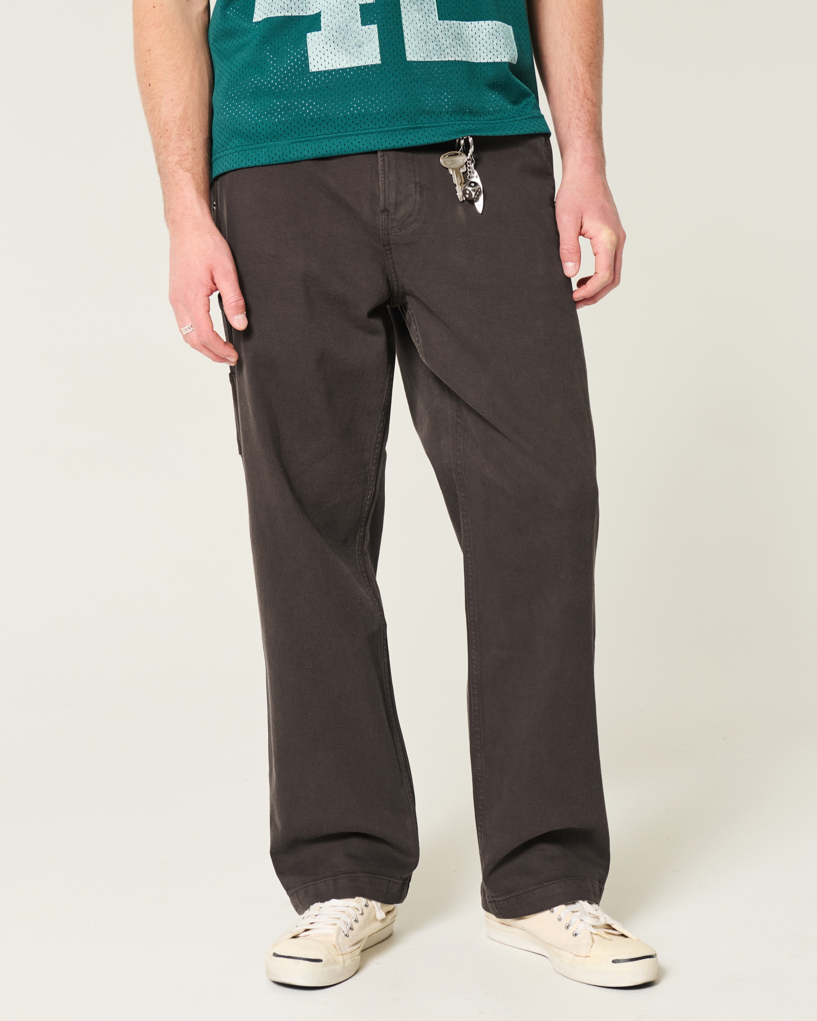 Light Wash Baggy Jeans