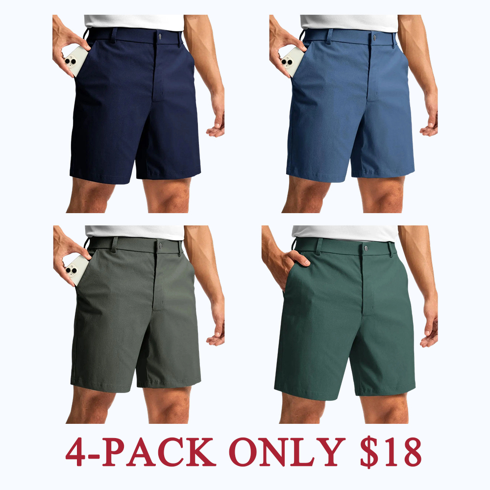 Men's Stretch Golf Dress Shorts