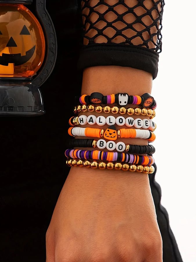 Halloween Pumpkin Bracelet