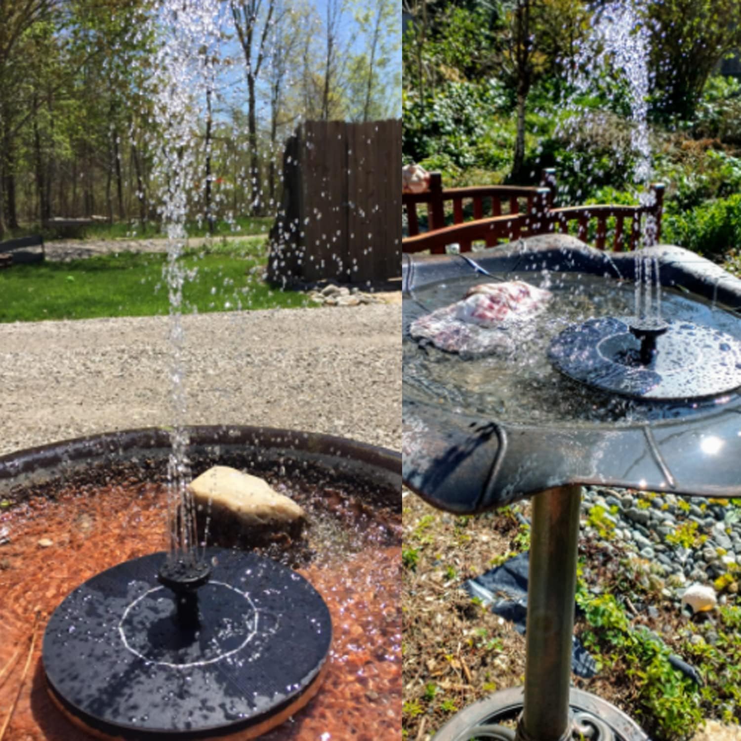 Solar Fountain,  Submersible Pump for Pond, Pool, Garden, Fish Tank