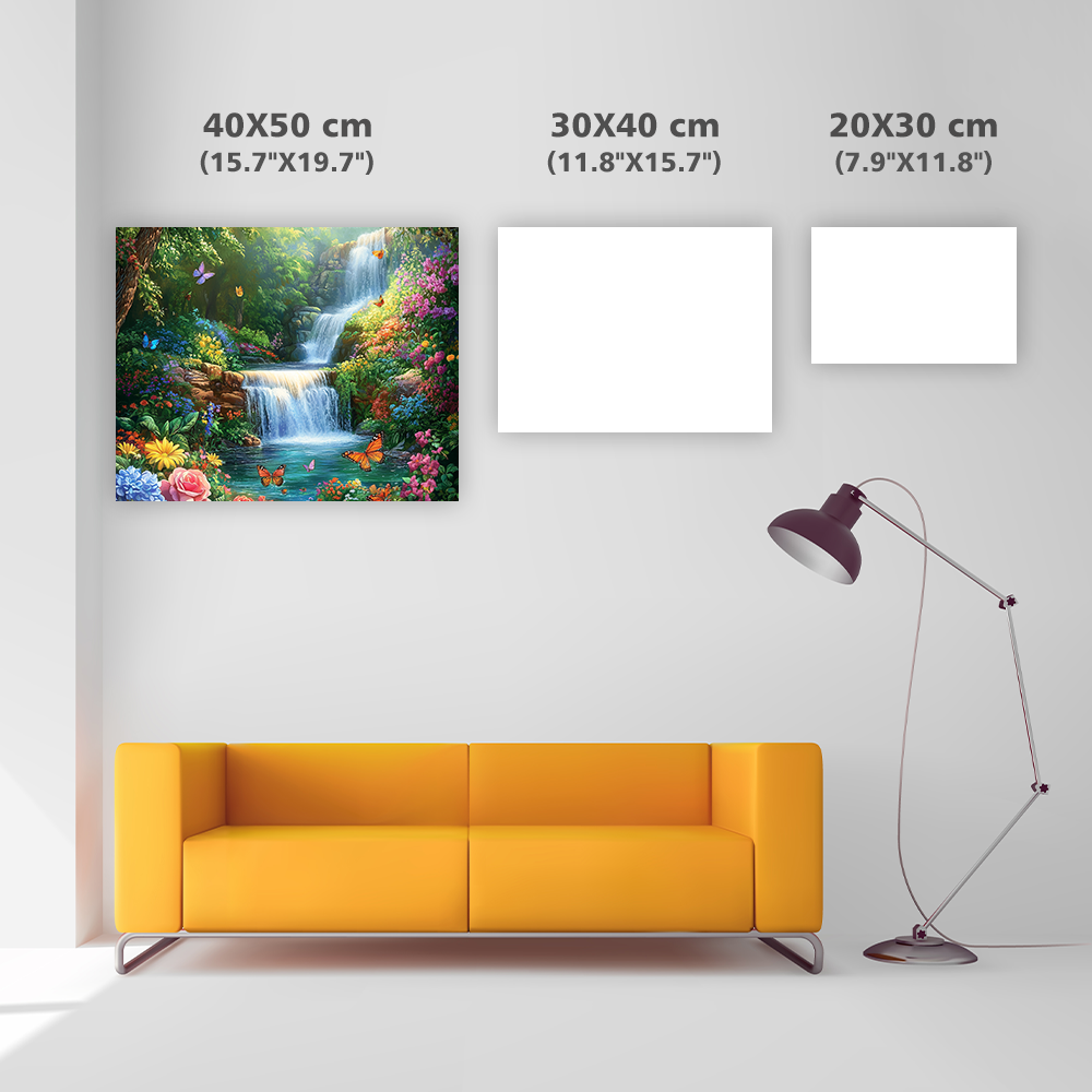 Waterfall Paradise - Diamond Painting