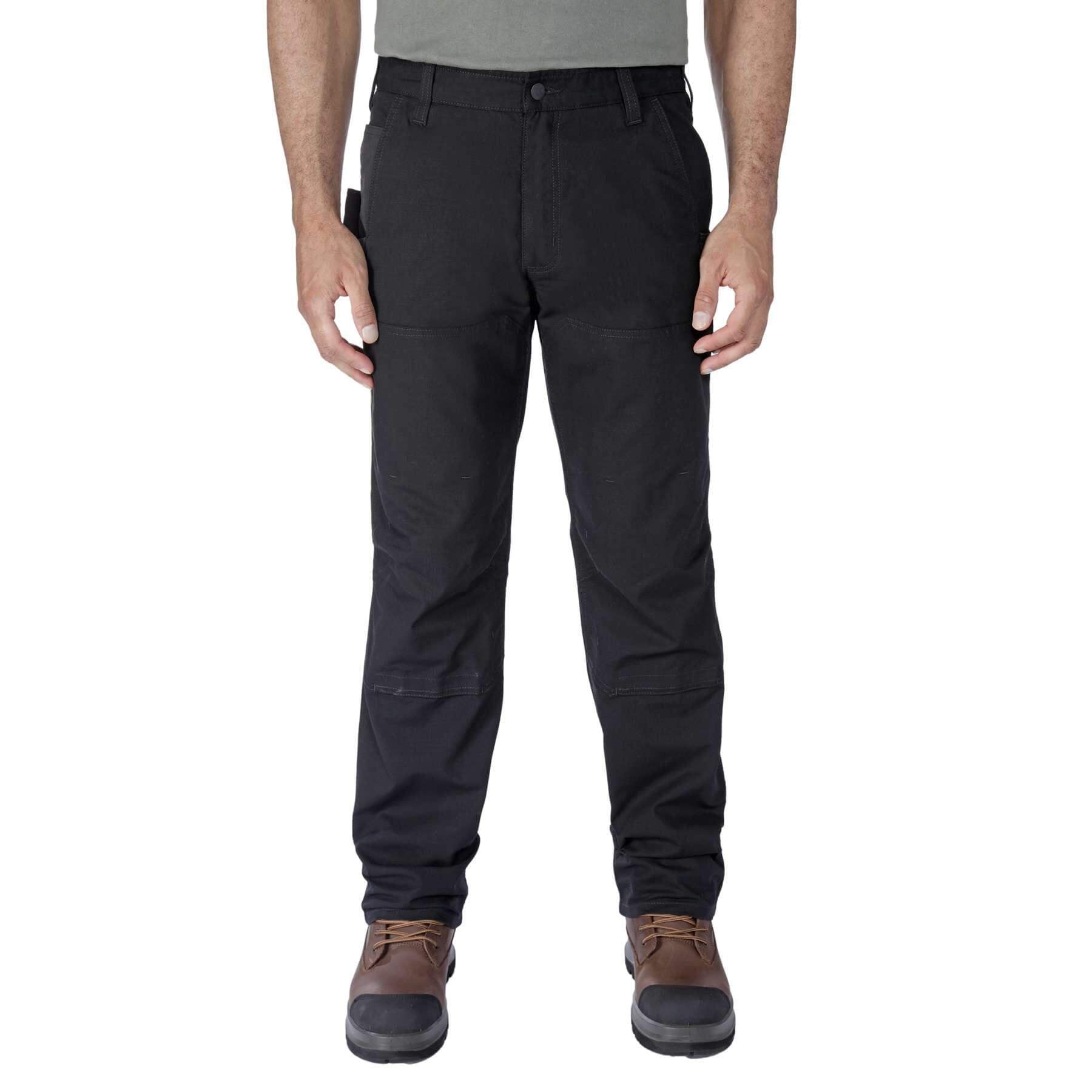 CHT Steel Straight Fit Rugged Flex Double-Front Ripstop Trousers 105075