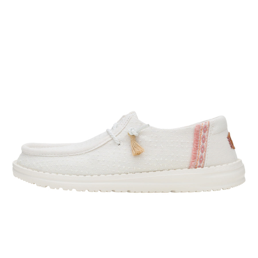 Wendy Perf Canvas - White