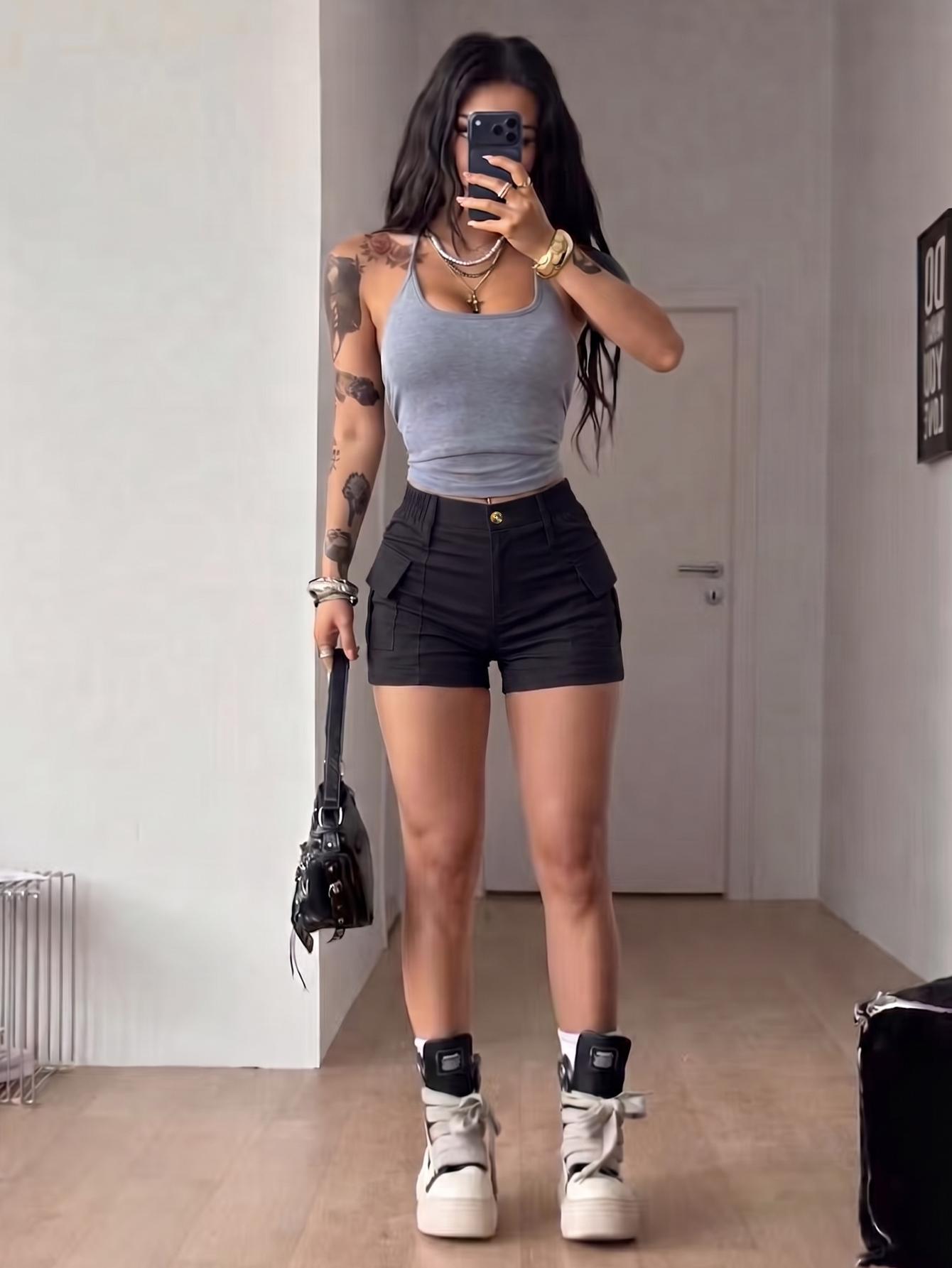 Women's Summer Cargo Shorts