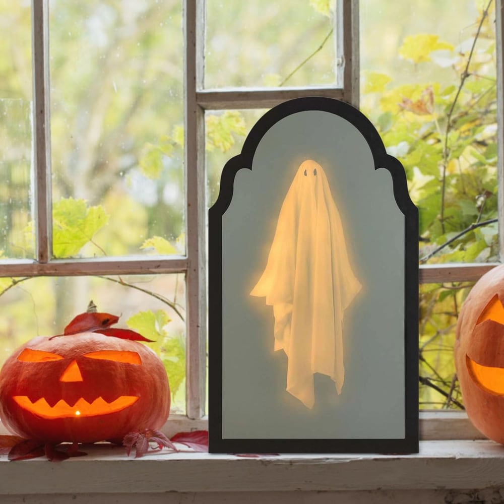 2026 Halloween Hologram Ghost Mirror
