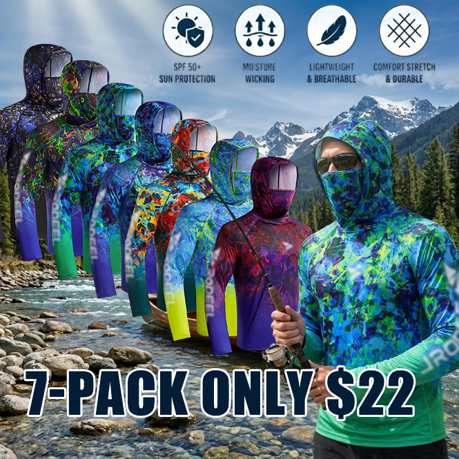 ☀️ Men's UPF 50+ Quick-Dry Sun Hoodie