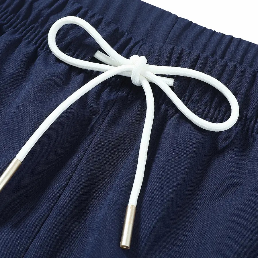 Men's 5-Pack Striped Straight Leg Pants – Casual Athletic Joggers for Spring, Summer & Fall