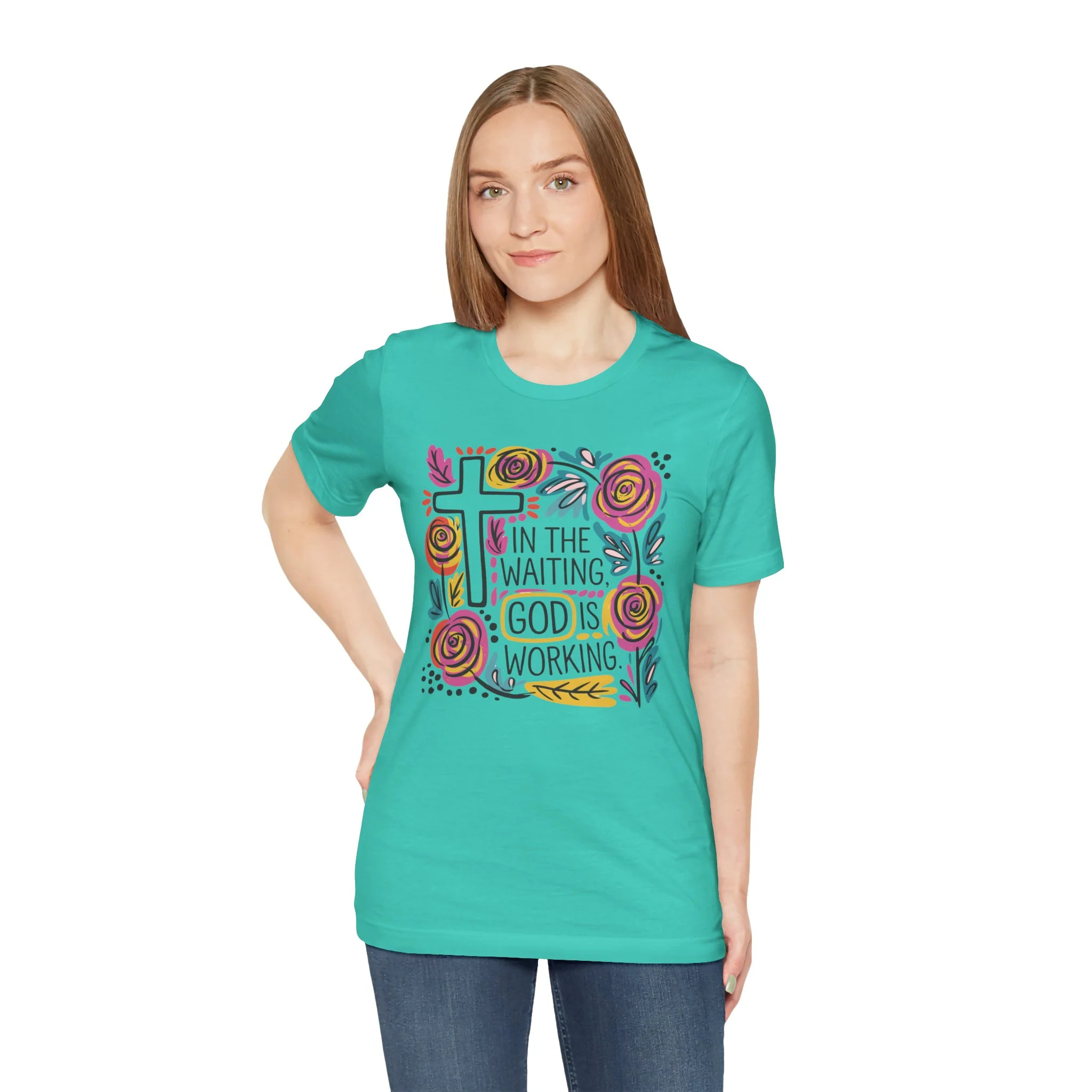 In the Waiting Unisex Jersey Short Sleeve Tee