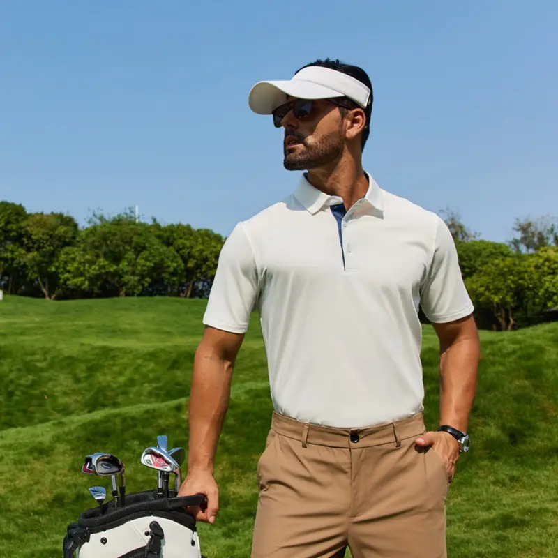 Men's Polo Shirt 3-Piece Set — Soft, Breathable Pure Cotton Material
