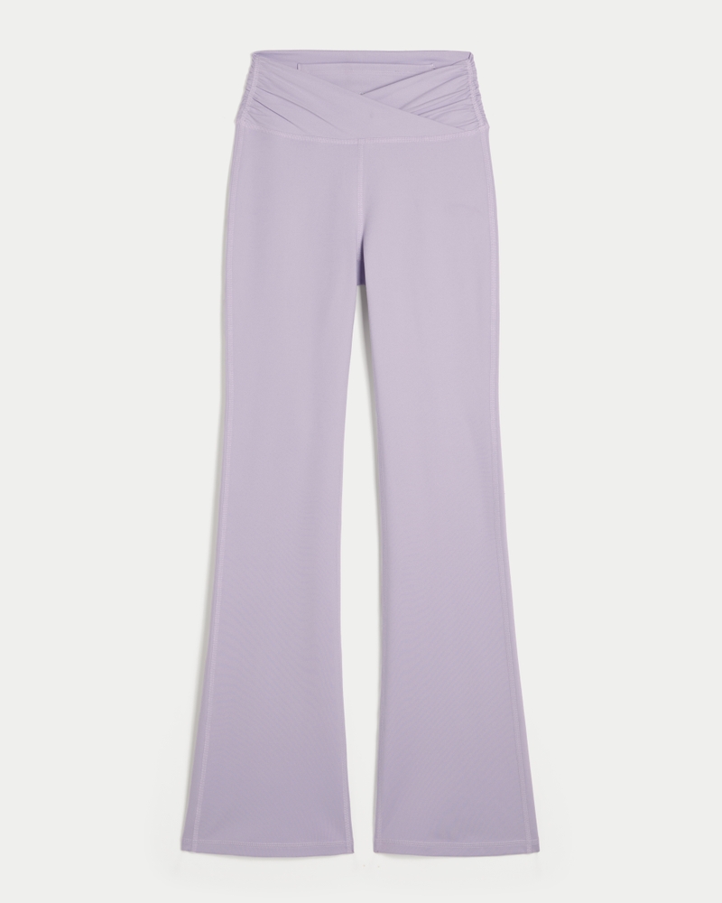 Gilly Hicks Active Recharge Wrap Waist Bootcut Leggings