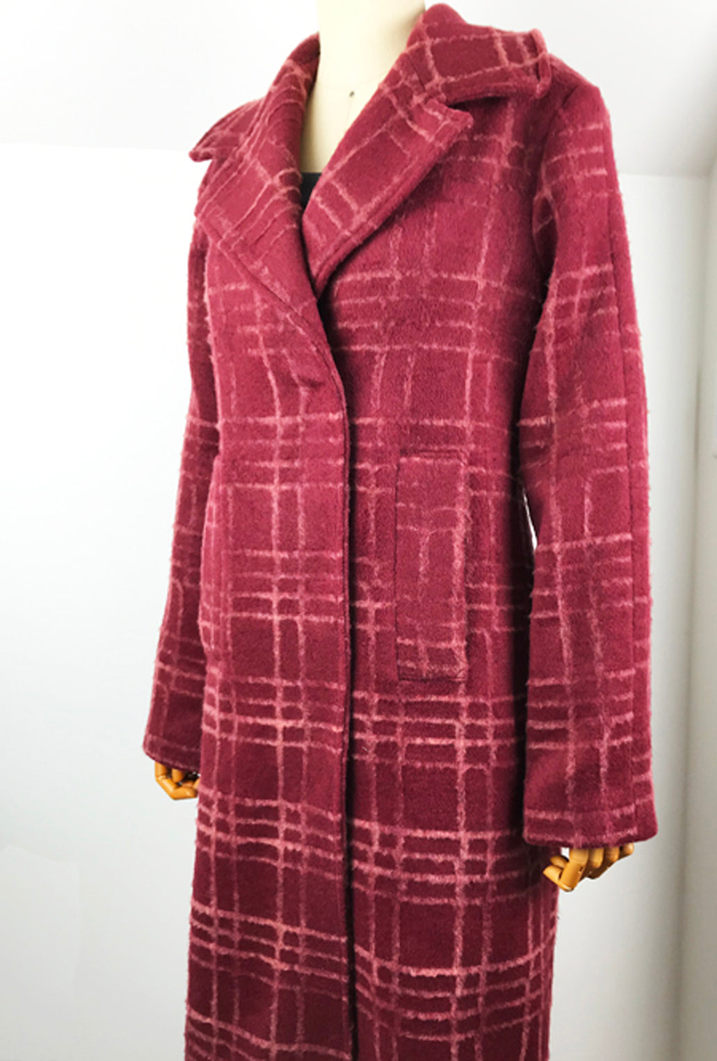URBAN TRENCH FLOCKED ITALIAN FABRIC