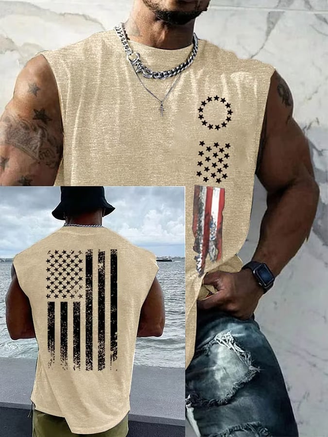 Men's USA 1776-2026 Freedom Printed Top