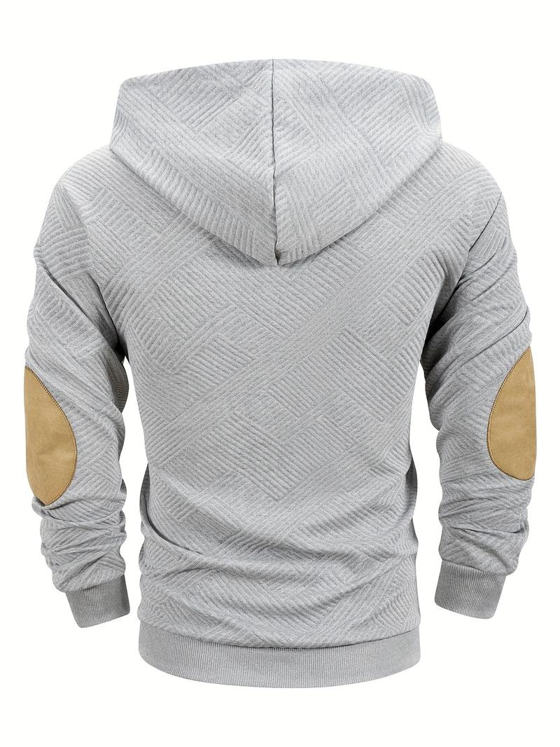 Men’s Knit Jacquard 2-Piece Tracksuit