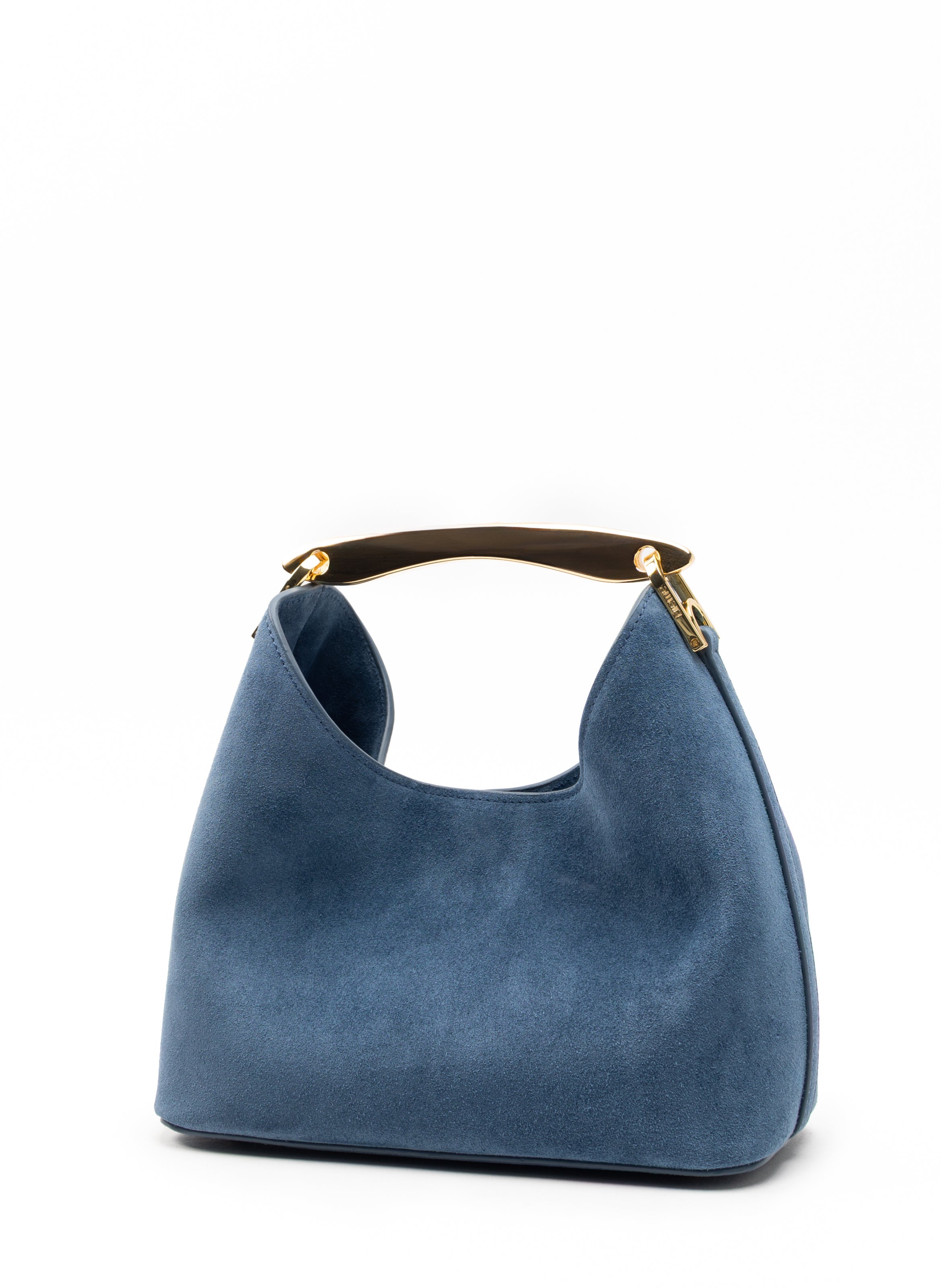 Small Boomerang Suede Marine Clearance Sale 85%OFF