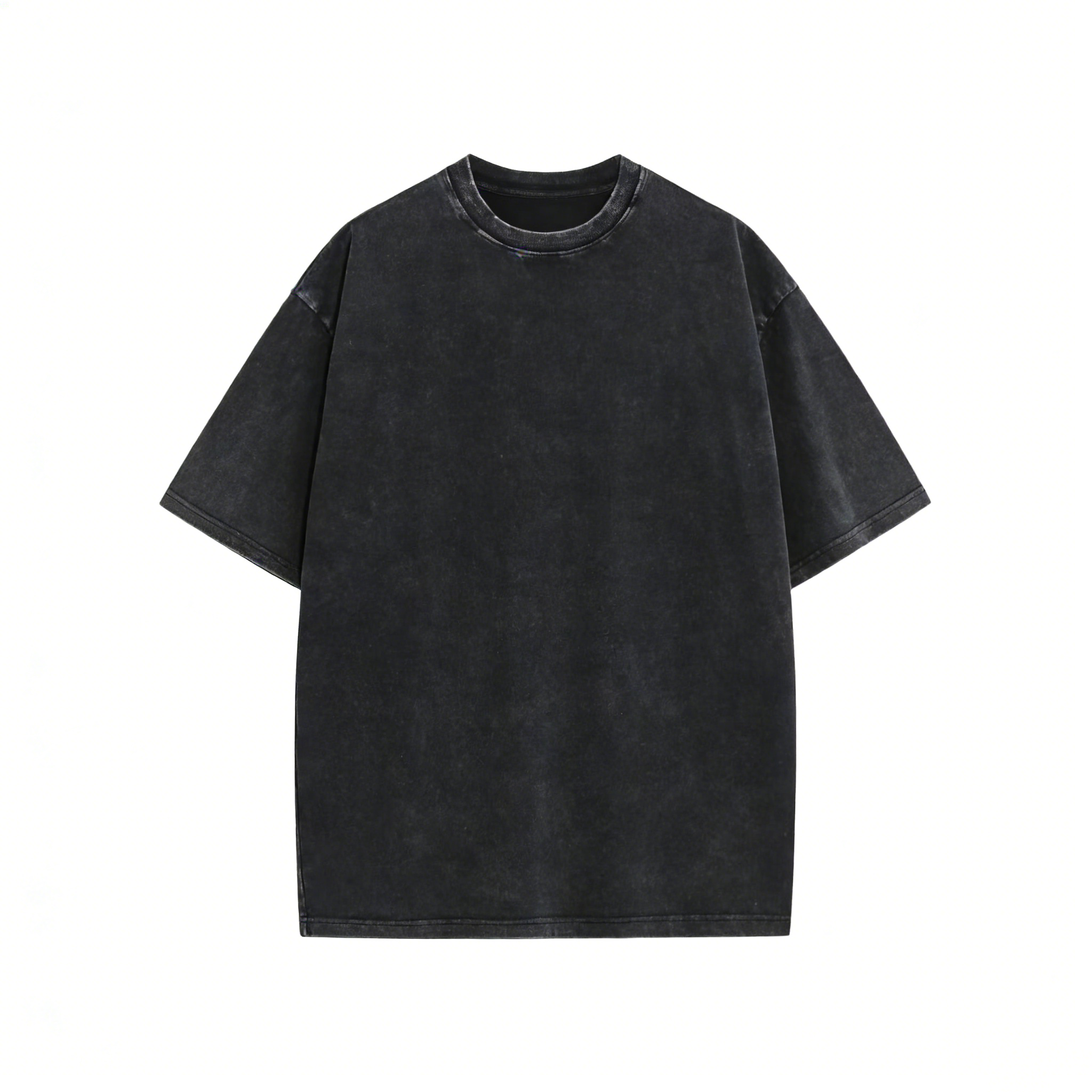 Men's Vintage Acid Wash Heavyweight Oversized Cotton Tee