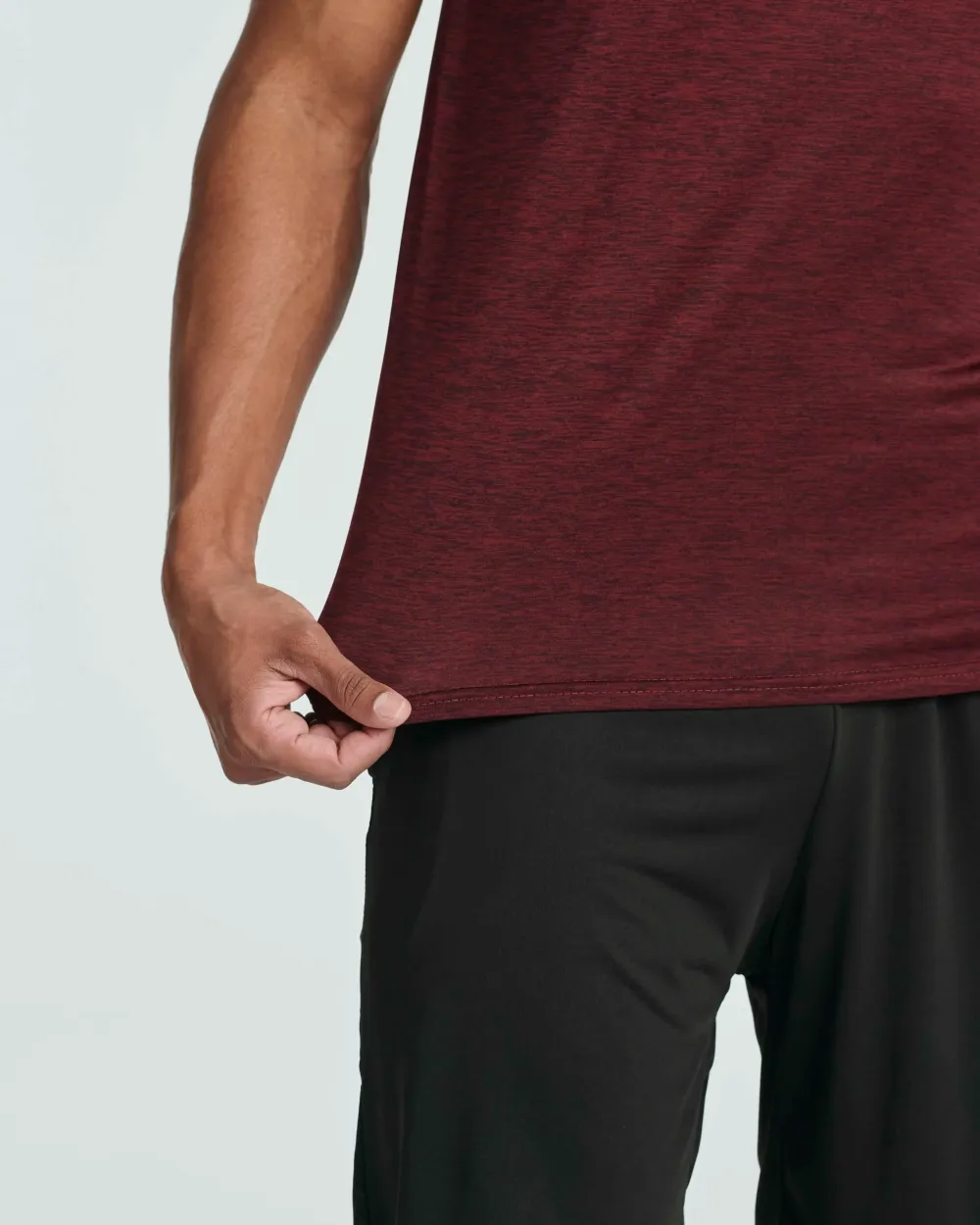 Men’s Short Sleeve Dry Fit Active Crew Neck T Shirt - Athletic Running Gym Workout Tee Tops