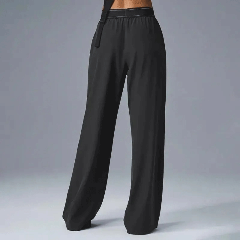 ✨ Women’s Wide-Leg Yoga Pants – Soft Stretch Casual Comfort