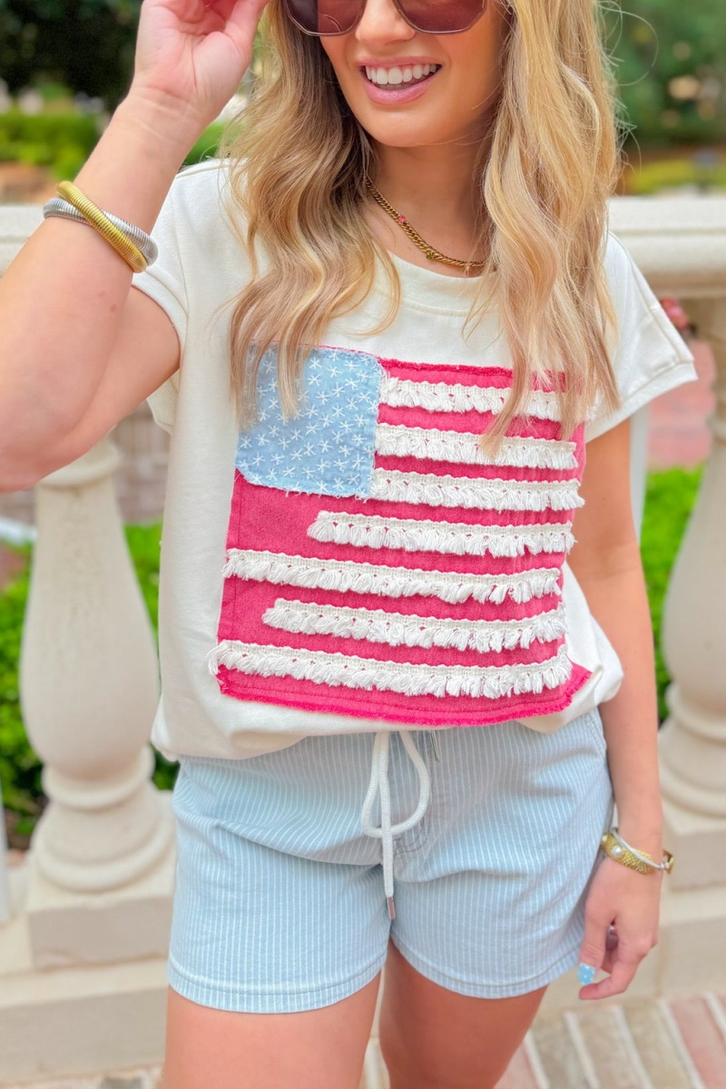 Firework Fringe Tee