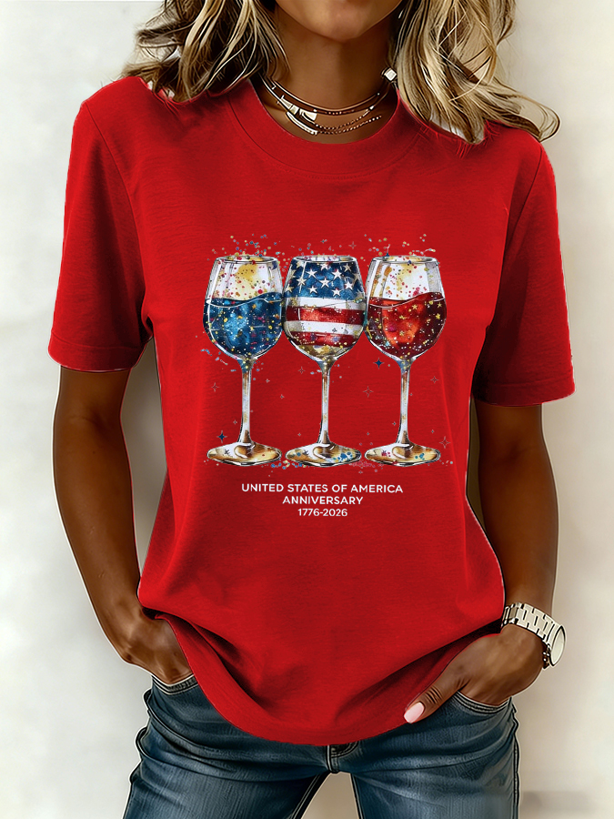 Women'S USA 250th Anniversary T-Shirt