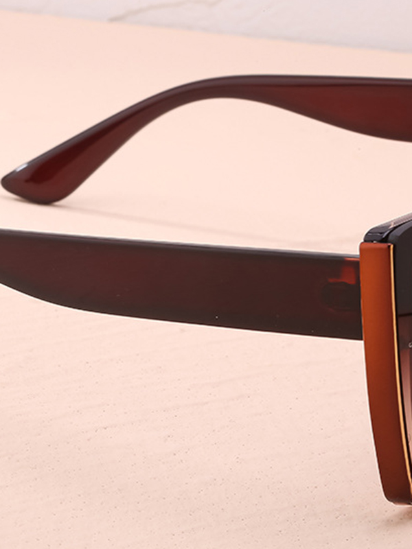 Geometric Sun-Protection Sunglasses Accessories