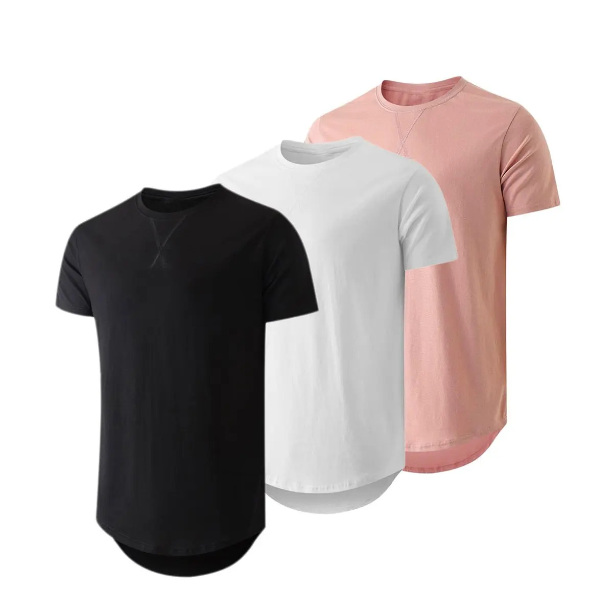 Men's Cotton Hipster Crewneck T-Shirts