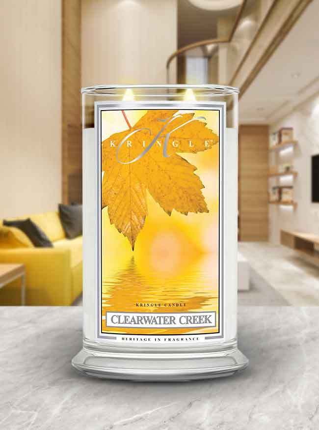 Clearwater Creek Large jar | Soy Candle