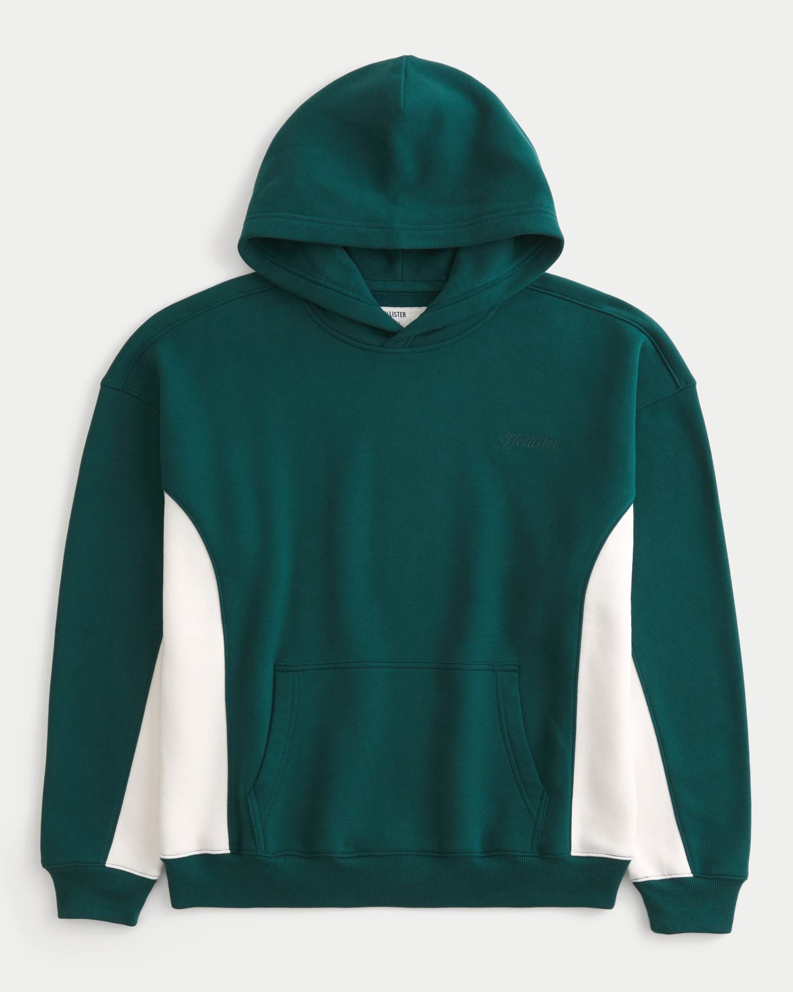 Boxy Camo Logo Hoodie