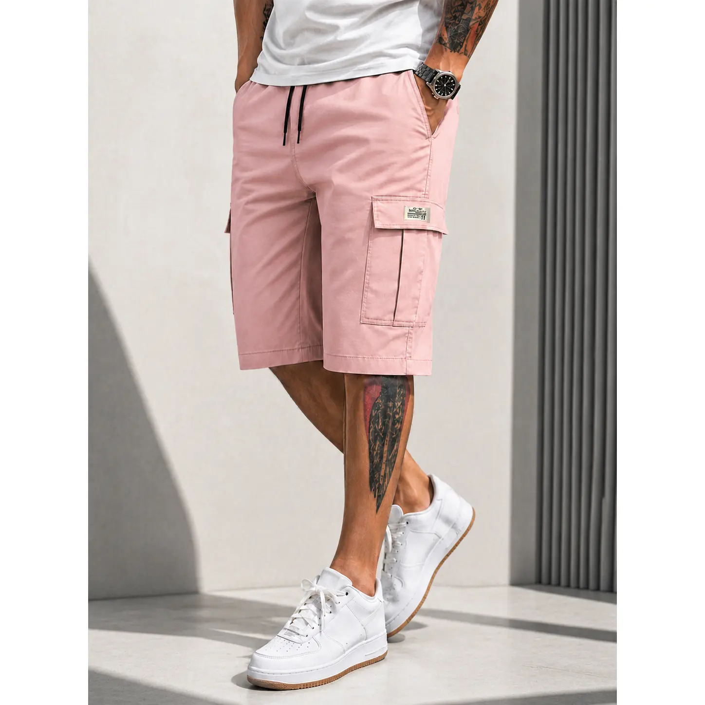 Men's slim-fit shorts