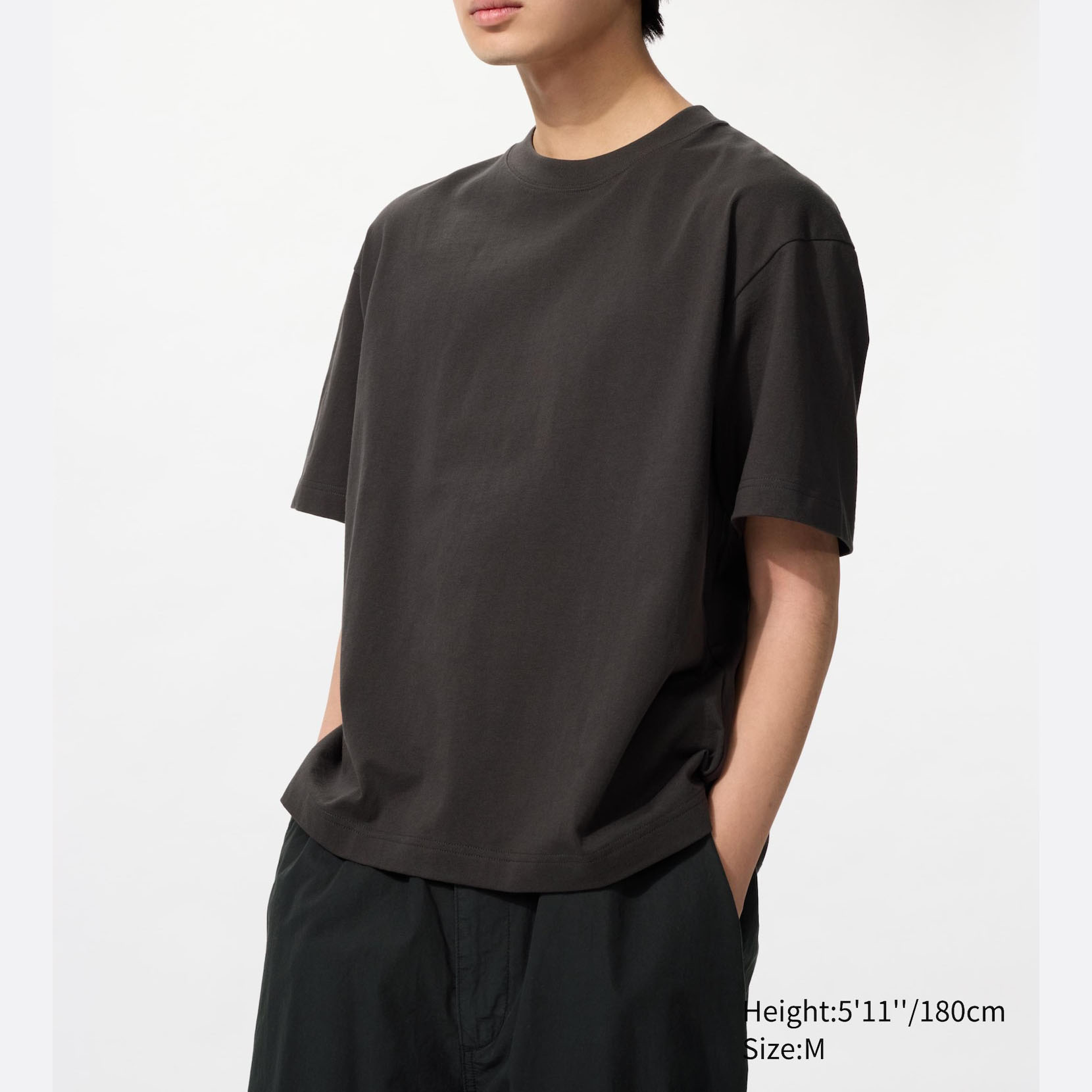 Boxy Cropped 100% Cotton T-Shirt
