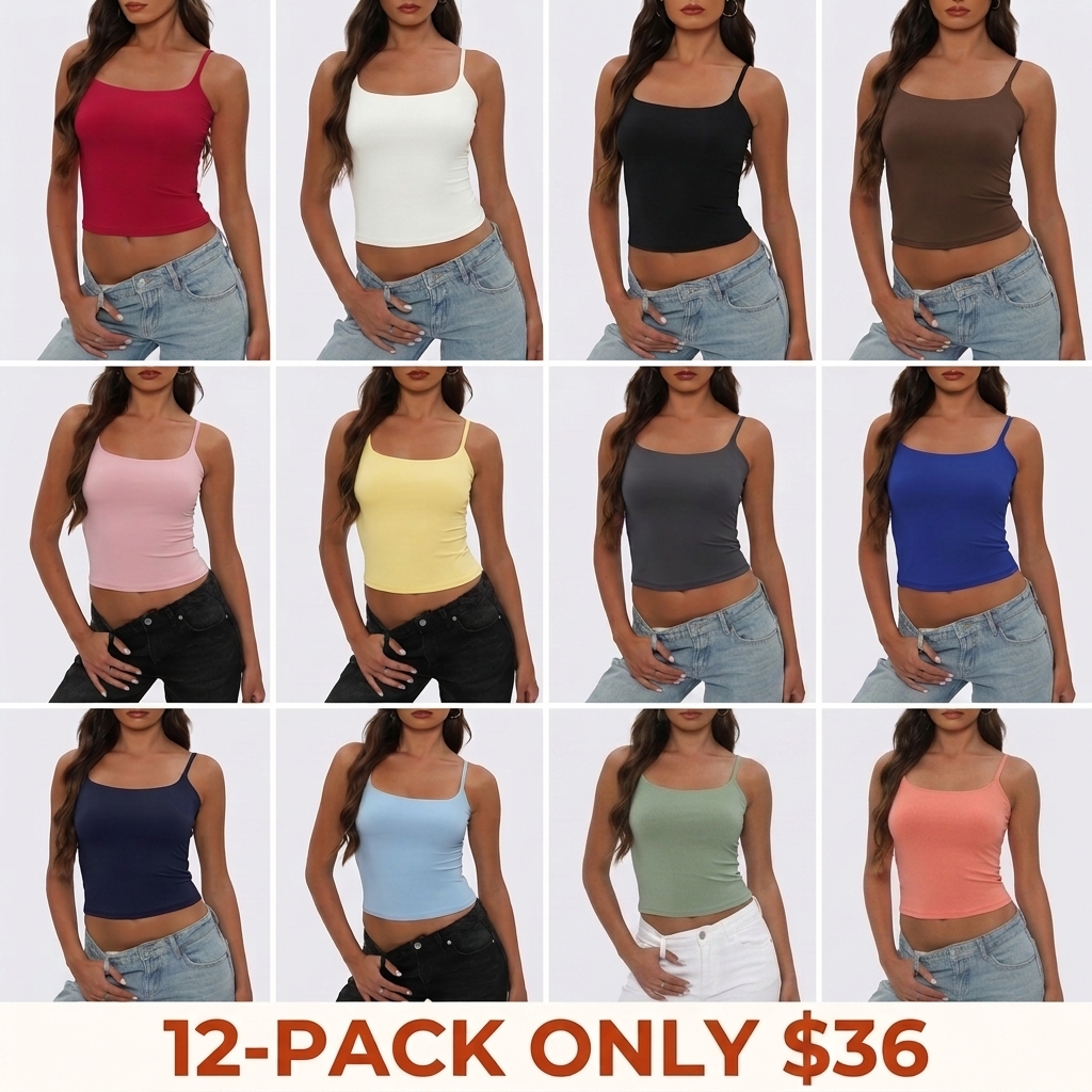 Women's Tank Tops—Stylish and Versatile Sleeveless Tops
