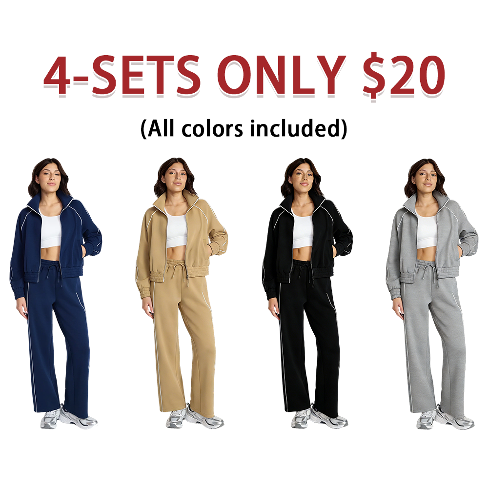 Women's Casual 2-Piece Sweatsuit Set