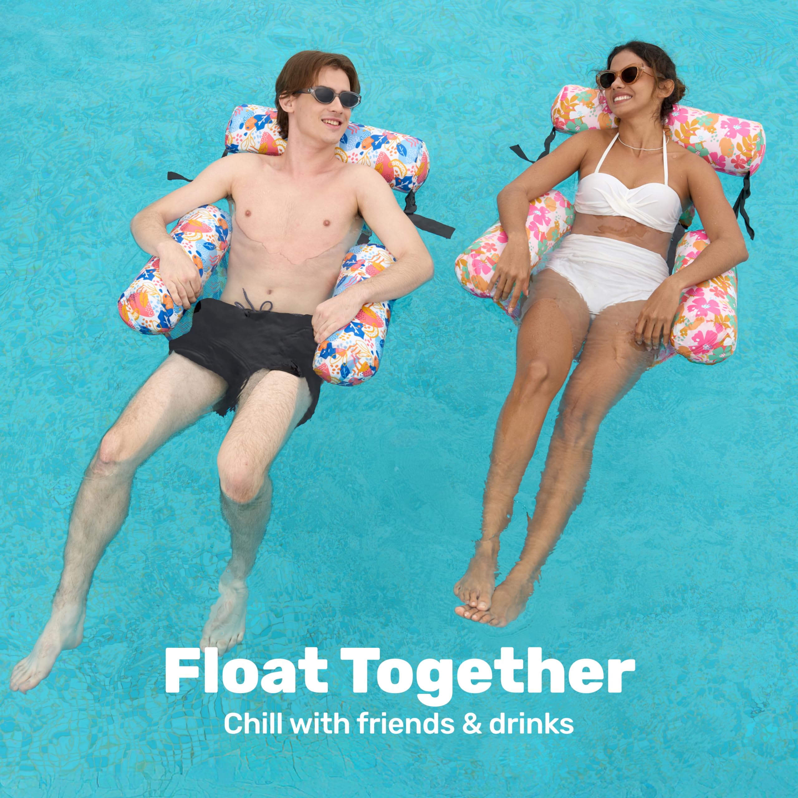 Inflatable Pool Floats Adult-30-day free returns