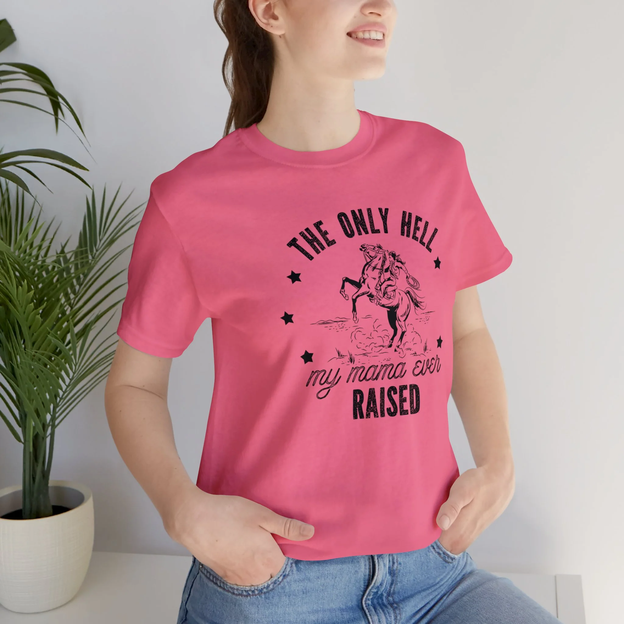 Mama Raised Hell Bella Canvas Unisex Jersey Tank