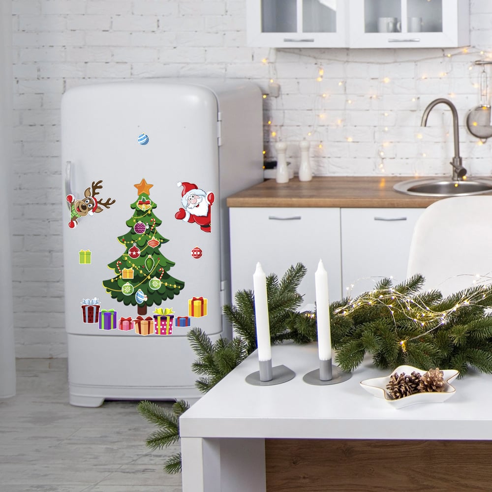 🎁🎅 Christmas Themed Magnetic Sticker