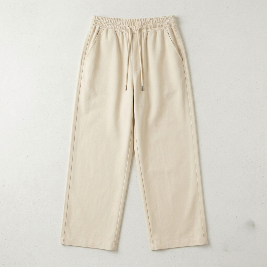 Men’s Lightweight Wide Leg Lounge Pants – Soft Elastic Waist Relaxed Fit Sweatpants with Pockets | Everyday Casual Wear